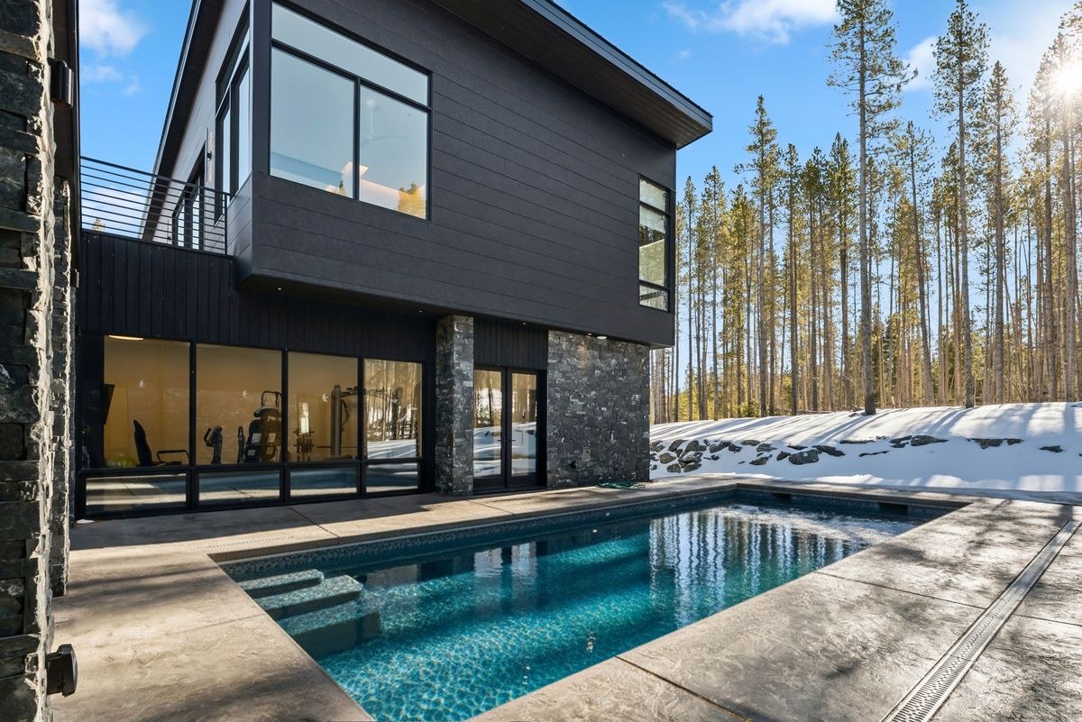 A luxury mountain home in Summit County, Colorado.