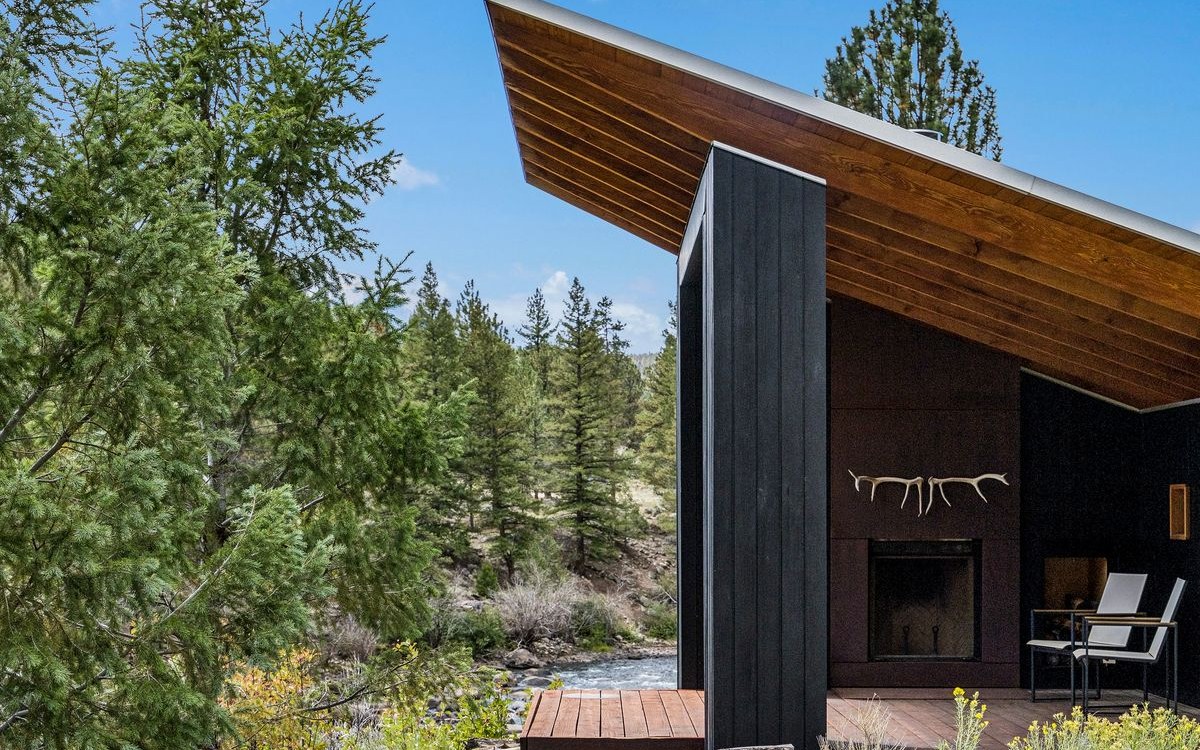 A luxury mountain home in Summit County, Colorado.