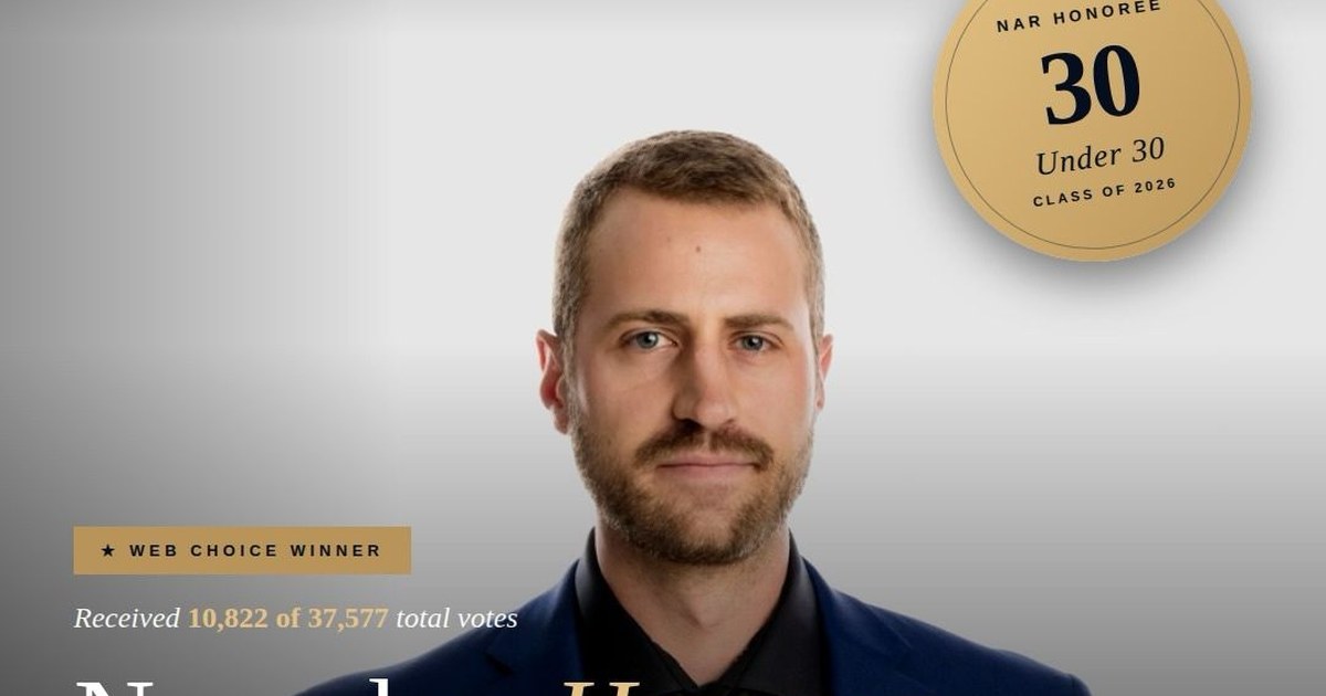 Justin Black, 2026 NAR 30 Under 30 honoree, LIV Sotheby's International Realty Breckenridge real estate advisor